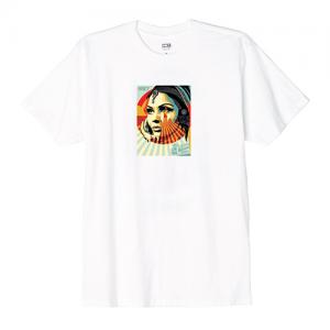 (163081733) OBEY TARGET EXCEPTIONS TEE-WHT