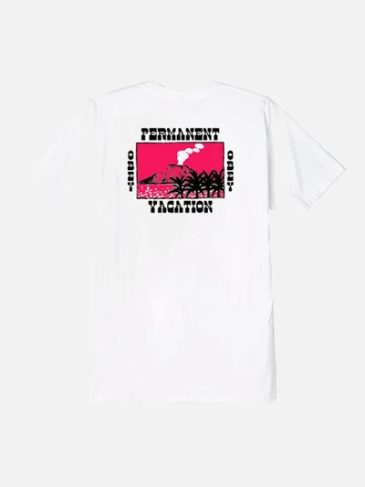 (163081757) PERMANENT VACATION 2 TEE-WHT