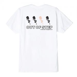 (163081788) OBEY RECORDS TEE-WHT