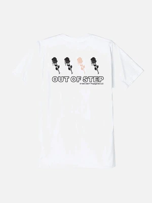 (163081788) OBEY RECORDS TEE-WHT
