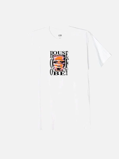 (163081726) HOUSE OF OBEY TEE-WHT