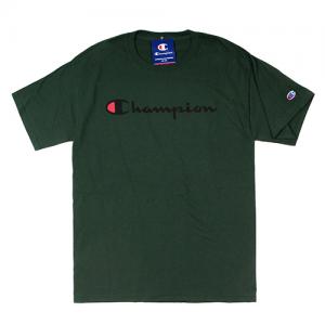 (GT280) 스크립트 그래픽 반팔티 (Y06794) DARK GREEN