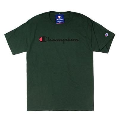 (GT280) 스크립트 그래픽 반팔티 (Y06794) DARK GREEN