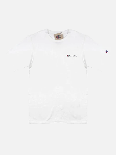 (GT19) 스몰 스크립트 헤리티지 반팔티 (Y06819) WHITE