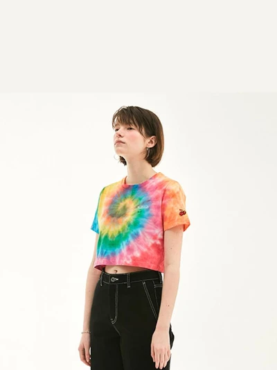 RAINBOW CROPPED T-SHIRT HS [RAINBOW]