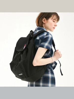 KIRSH POCKET DRAPE BACKPACK HS [BLACK]