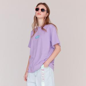 5.B.O BOX LOGO T-SHIRTS-LIGHT PURPLE