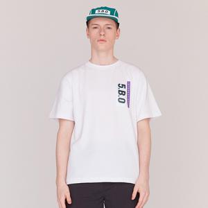 5.B.O TAG T-SHIRTS-WHITE