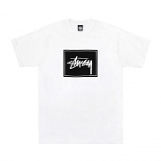 STOCK BOX TEE-WHT