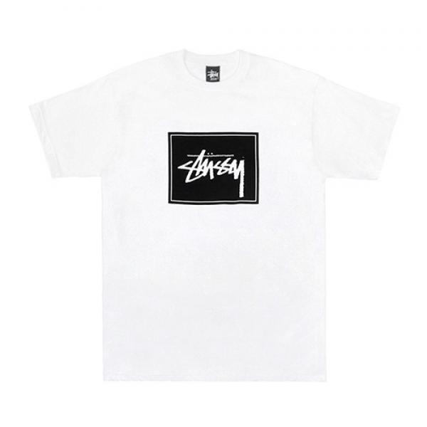 STOCK BOX TEE-WHT