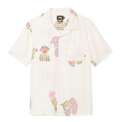 HANA PRINTED SHIRT-WHITE