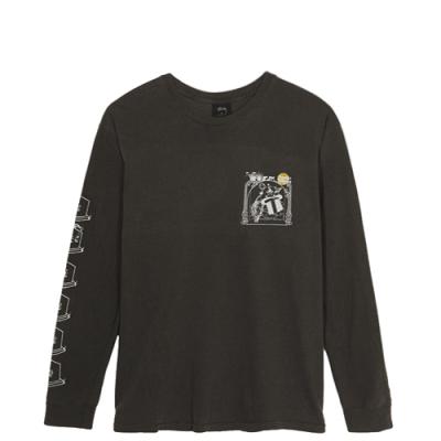 HARVEST RAIN TD LS TEE-BLACK