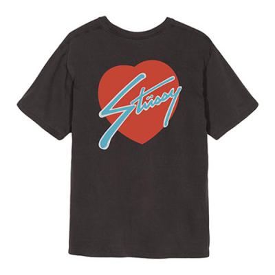 TRUE LOVE PIG. DYED TEE-BLACK