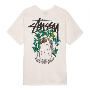 FORCES OF NATURE PIG. DYED TEE-NATURAL