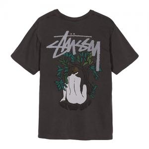 FORCES OF NATURE PIG. DYED TEE-BLACK