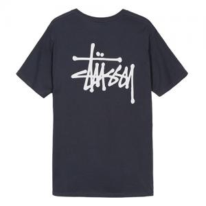 BASIC STUSSY TEE-INK