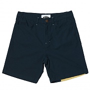 Multi Panel Plain Shorts  (navy)