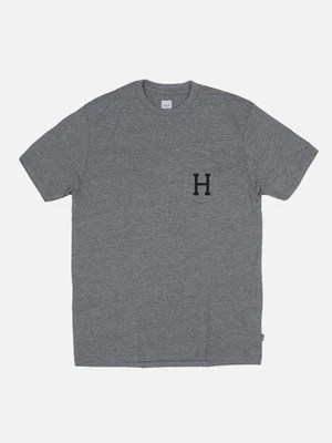CLASSIC H POCKET TEE-GRY (BLK)