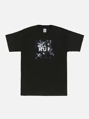 BOX LOGO FILL FLOWER TEE-BLK