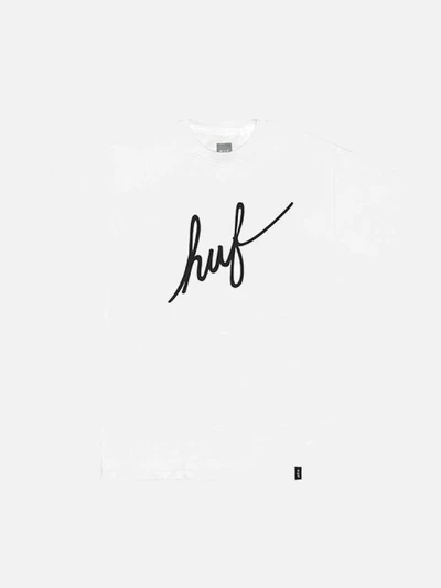 DEMI SCRIPT TEE-WHT