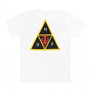 HUF X OBEY ICON FACE TEE-WHT