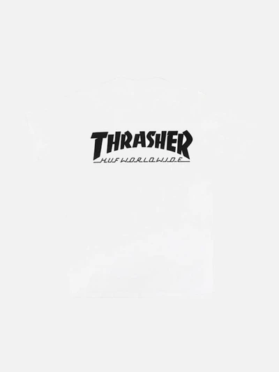 HUF X THRASHER CLASSIC H TEE-WHT