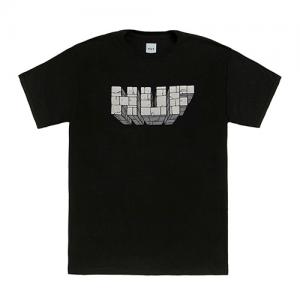 HUF BRICK TEE-BLK