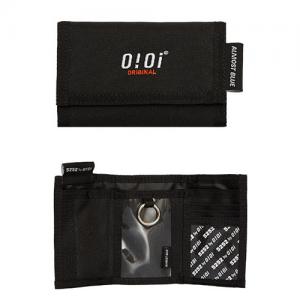 5252 BY O!Oi X ALMOST BLUE VELCRO WALLET_black