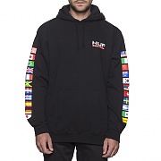 FLAG HOODIE-BLK