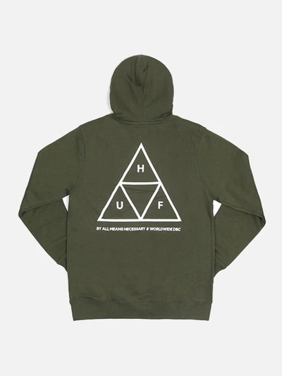 TRIPLE TRIANGLE PO FLEECE-OLIVE