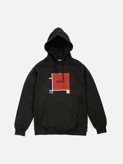 PRIMARY BOX LOGO HOODIE-BLK