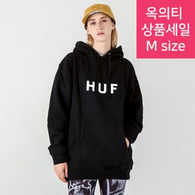 (옥의티상품특가)ORIGINAL LOGO PULLOVER FLEECE - BLK(WHITE)