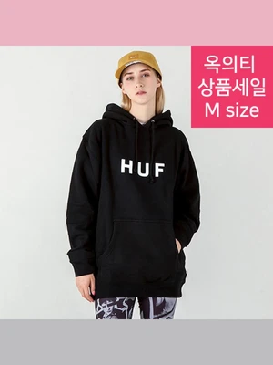 (옥의티상품특가)ORIGINAL LOGO PULLOVER FLEECE - BLK(WHITE)