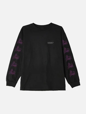 (164901809)SCORPION ROSE LS TEE-BLK
