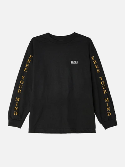 (164901793)FREE YOUR MIND LS TEE-BLK