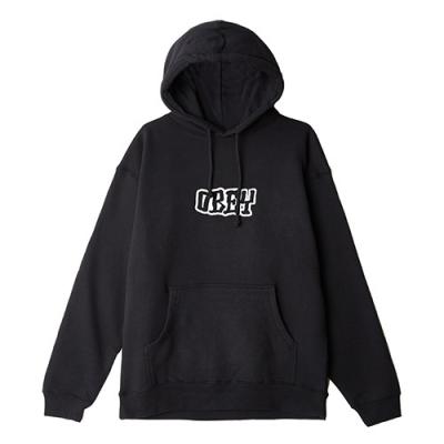 (111731824)BETTER DAYS OUTLINE HOOD-BLK
