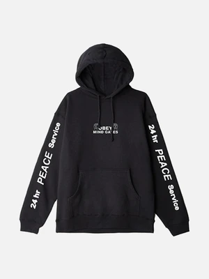 (111731810) 마인드 게이트 후드티 BLK
