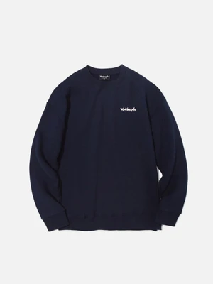 (CR04) MARK GONZALES CREWNECK NAVY