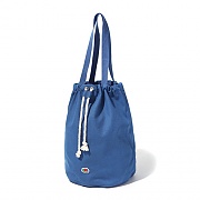 CANVAS BUCKETWBAG BLUE