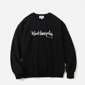 (CR05) M/G LOGO CREWNECK BLACK