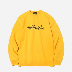 (CR05) M/G LOGO CREWNECK YELLOW