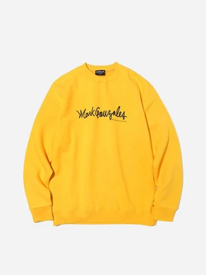 (CR05) M/G LOGO CREWNECK YELLOW