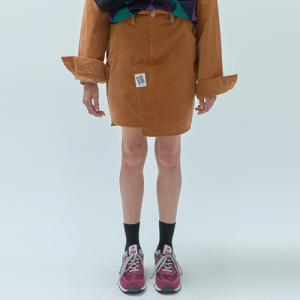 TAG POINT SKIRTS-CORDUROY BEIGE