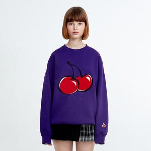 [재입고] BIG CHERRY SWEATSHIRT HA [PURPLE]