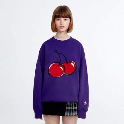 [재입고] BIG CHERRY SWEATSHIRT HA [PURPLE]