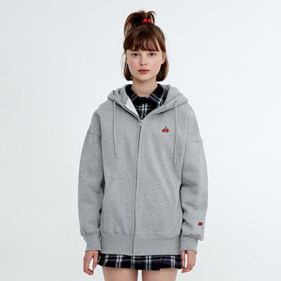 [재입고] CHERRY HOODIE ZIPUP HA [GRAY]