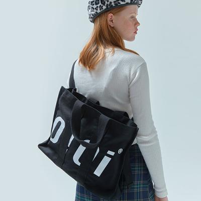 2WAY SHOPPER BAG_BLACK