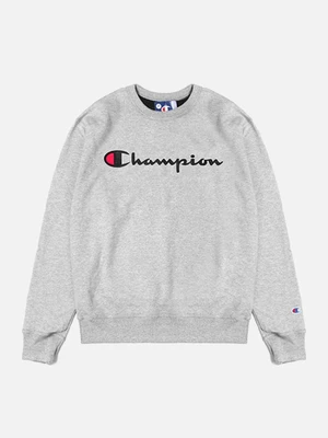(GF88H) 파워블렌드 스크립트 프린트 맨투맨 OXFORD GREY