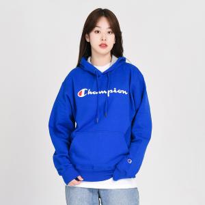 (GF89H) 파워블렌드 스크립트 프린트 후드티 SURF THE WEB