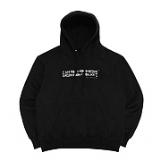 AUTOGRAPH LOGO HOODIE-BLACK/WHITE